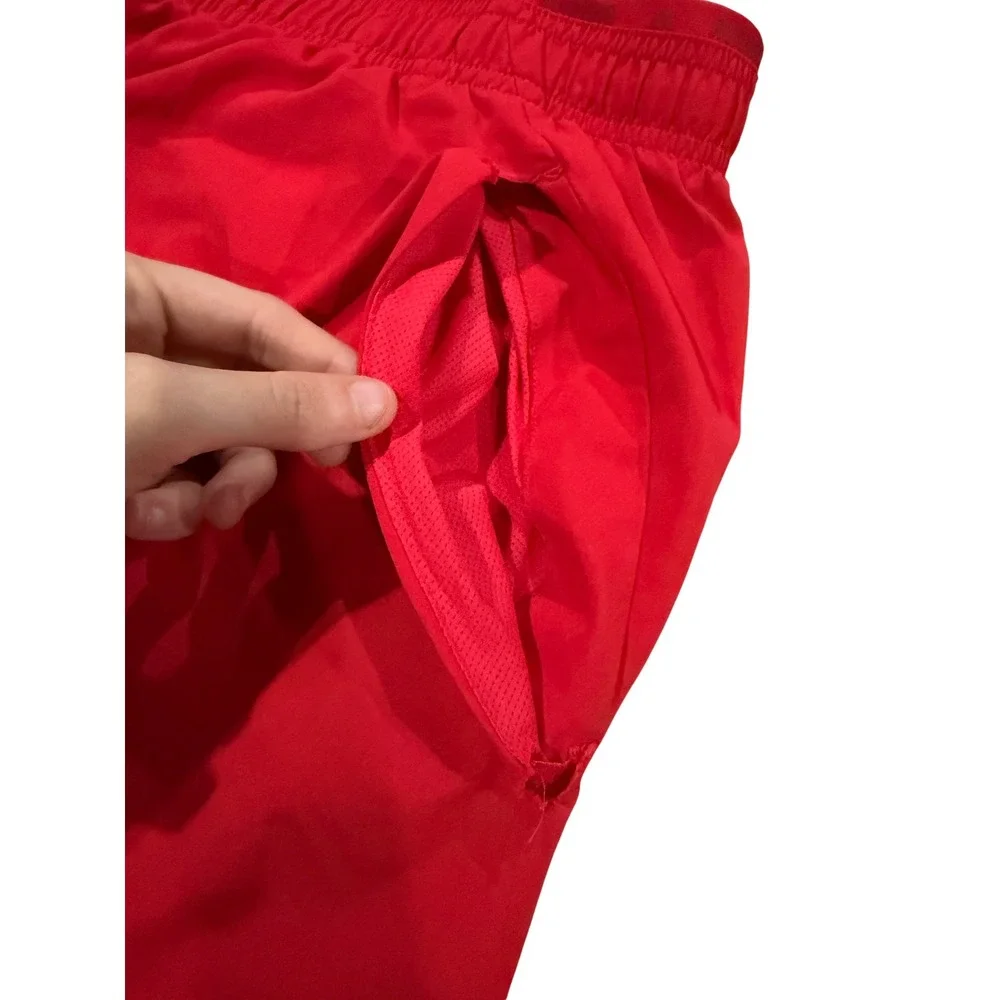 Adidas Running Shorts Climacool Men 2XL Red 5 Inch Inseam Athletic Gym